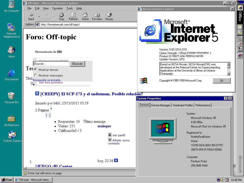 Internet Explorer 5 openinnova