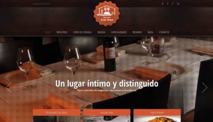Diseño Web – Restaurante Casa Vasca