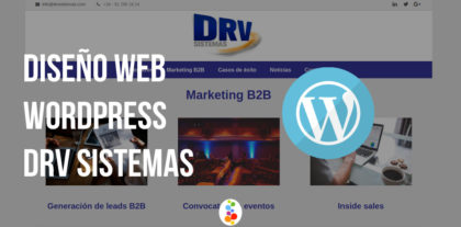 Diseño Web WordPress – DRV Sistemas