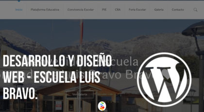 Desarrollo y Diseño Web – Escuela Luis Bravo